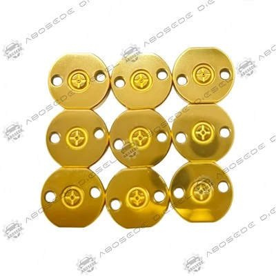 517 # Valv Plak gaz Injector|095000-1440 / 23670-0L010 Titanium Gold kouvwi komen Rail Injector